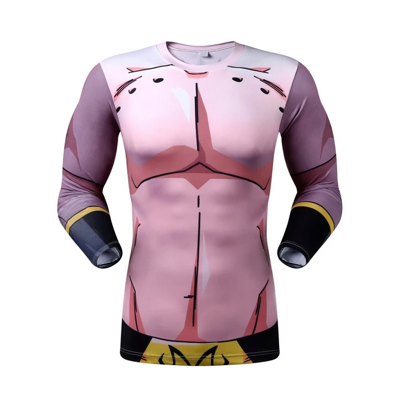 

New Men O-Neck T-Shirt Dragon Ball Z T Shirts Men Camisetas T-Shirt 21 styles Long Sleeve Top Tees XS-3XL