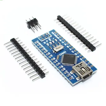 

Atmega328 Nano V3.0 CH340G Module For Arduino Electronics DIY KIT Atmega328P Development Board Mini USB 5V 16M Micro-controller