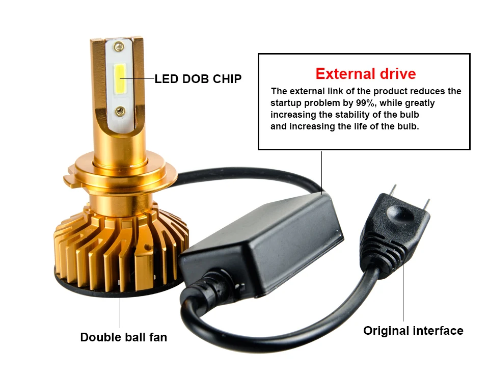 Aceersun LED Mini Canbus H4 H7 Car LED Headlight Kit 72W 10000LMSet H1 H11 9005 HB3 9006 HB4 9012 6500K Bulbs Car Accessories (2)