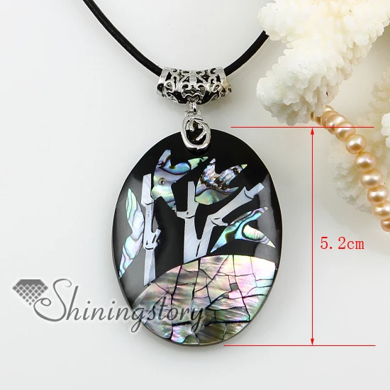 

teardrop round oval patchwork rainbow abalone seashell mother of pearl sea shell necklaces pendants 2013 cheap handmade jewelry