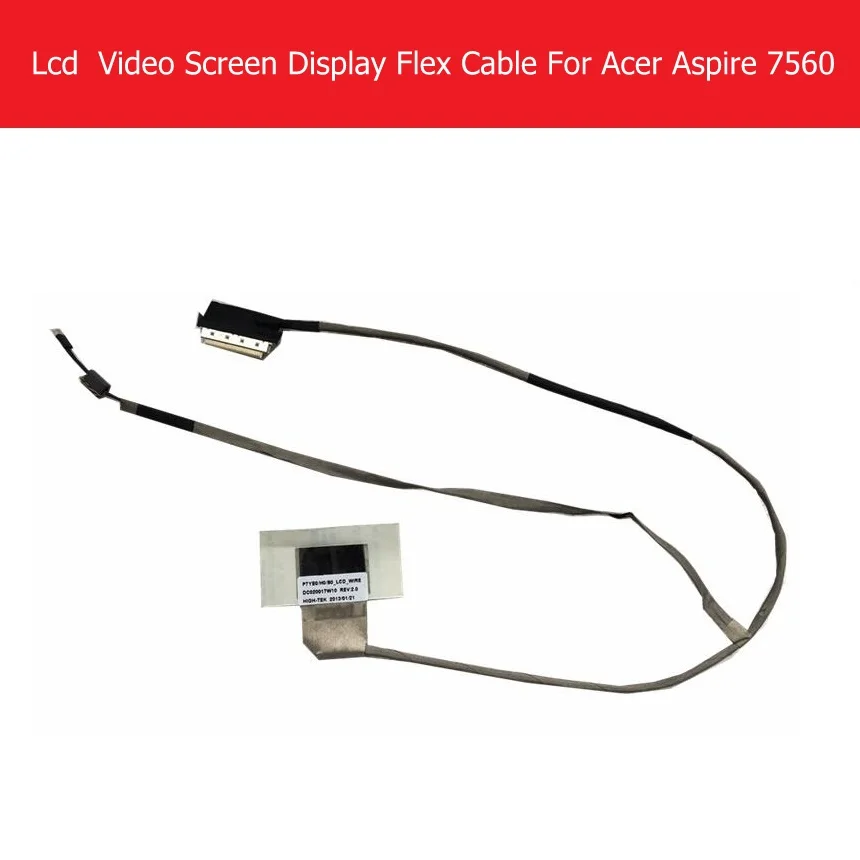 Weeten оригинальный телефон гибкий кабель для ACER Aspire 7560 7560G 7750 7750G шлюз NV75S Lvds ЖК