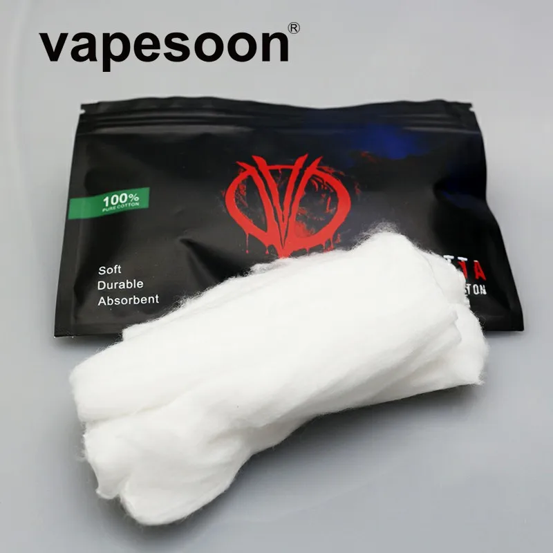 

VapeSoon VTNDETTA Cotton For RDA RBA E Cig Electronic Cigarette Heat Wire DIY