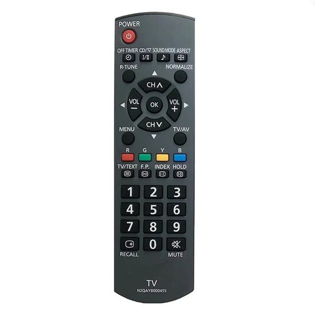 Mando a distancia para televisor Panasonic, nuevo mando a distancia  compatible con TV N2QAYB000455, TH-L32C8D
