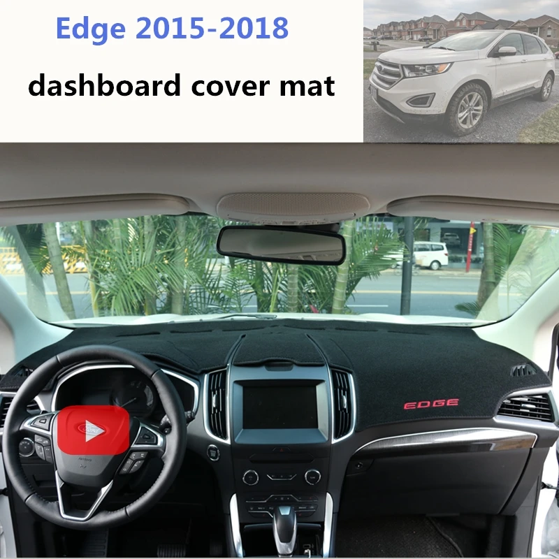Pick Color DashBoard 14-154 Custom Fit Dash Cover for Ford Edge 2015-2020