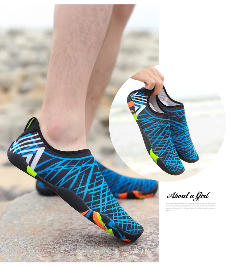 Для мужчин/wo мужчин горячая распродажа пляжная обувь Спорт на открытом воздухе одежда заплыва пара обувь для воды легкие и дышащие унисекс