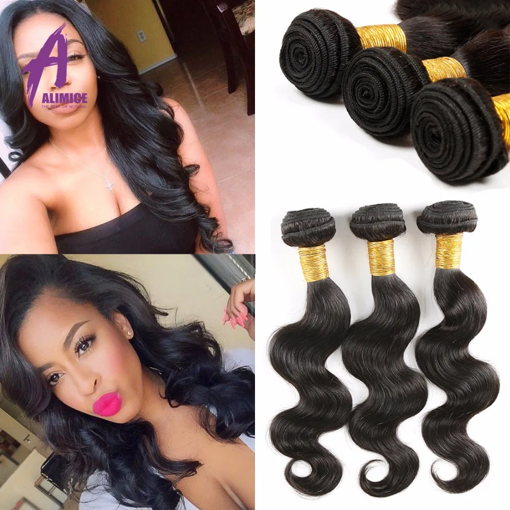 

7a Grade Virgin Unprocessed Human Hair Brazilian Hair 3Bundles Wet And Wavy Virgin Brazilian Hair BodyWave Brazilian Virgin Hair