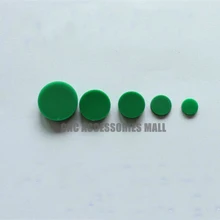 50 шт./лот зеленые кепки HIWIN пылезащитные крышки рельс пылезащитный чехол C4 для 15 мм HIWIN направляющие