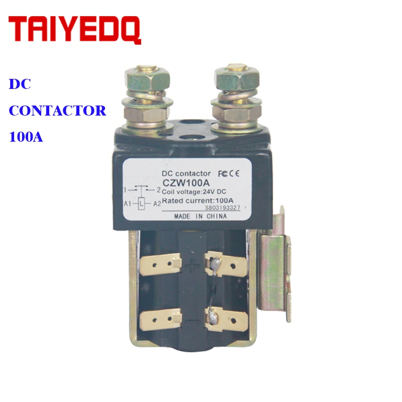 Electric Vehicle Dc Type Contactor 12V 24V 36V 48V 60V 72VDC Electrical