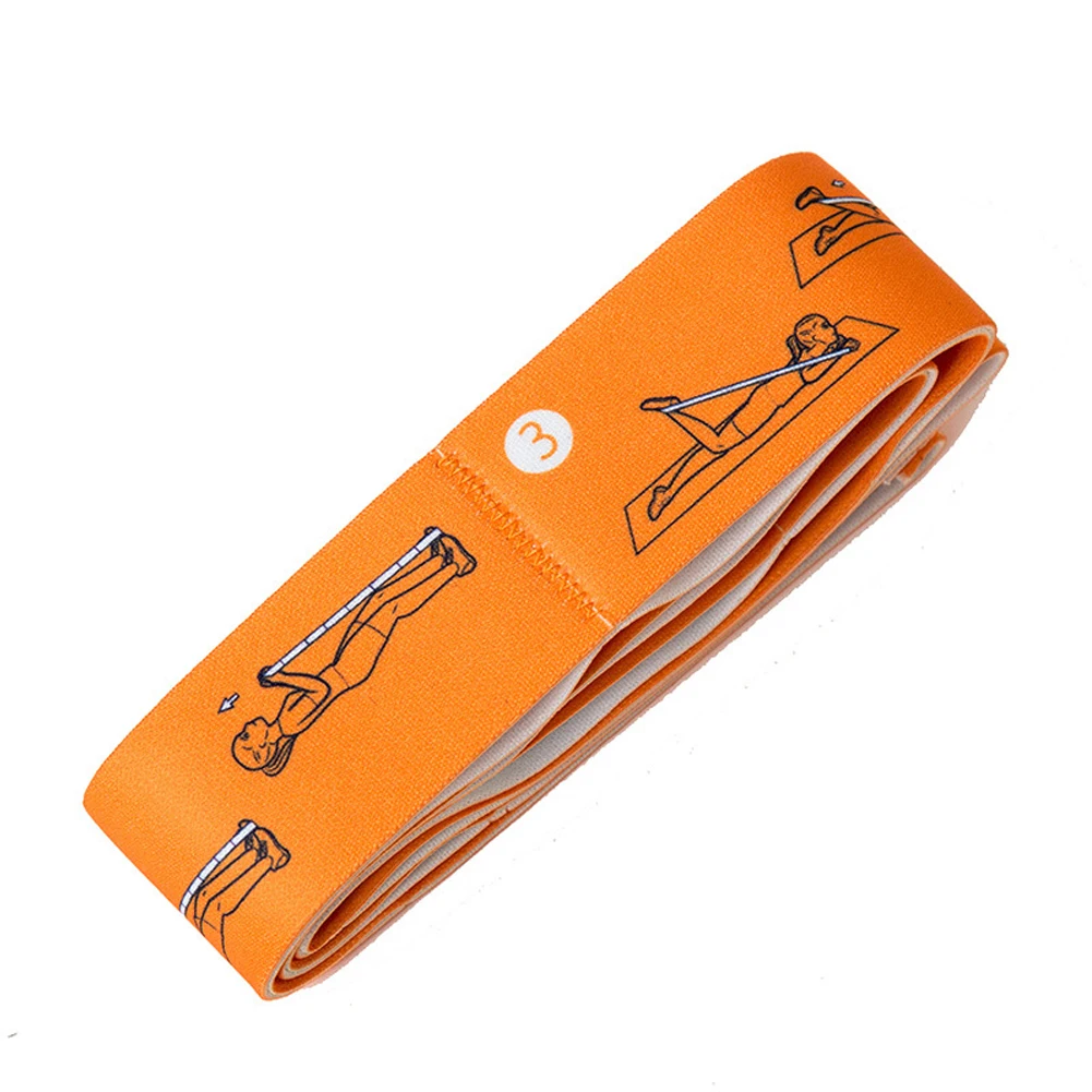 

Sports High Elastic Wear Resistant Powerful Yoga Stretch Bands Lightweight Training Body Building Durable Smooth Muscles Fitness