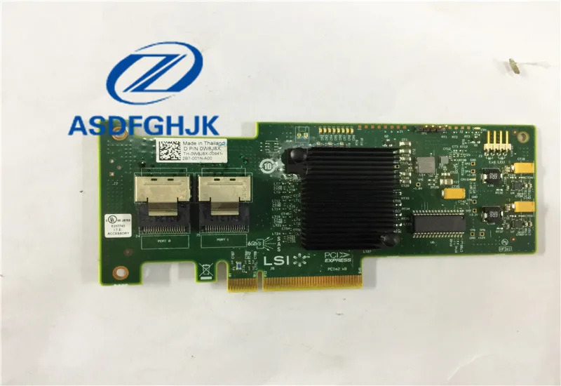 Original for DELL LSI SAS 9210 8I HBA 6GB / S DUAL PORT HOST BUS