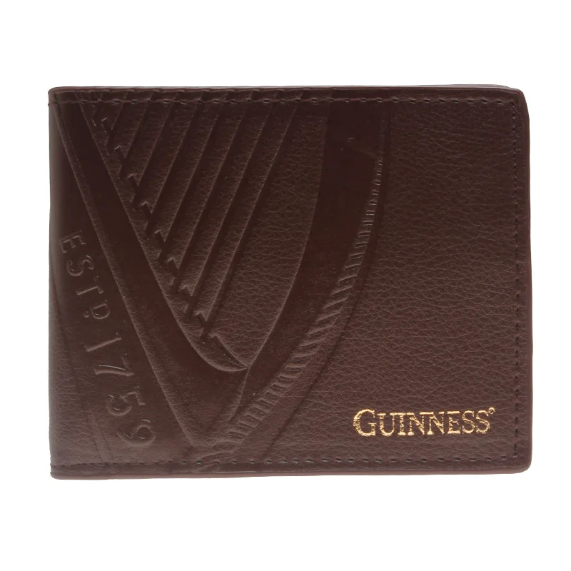 Guinness Wallet Classic Brown Bifold DFT 2705in Wallets from Luggage