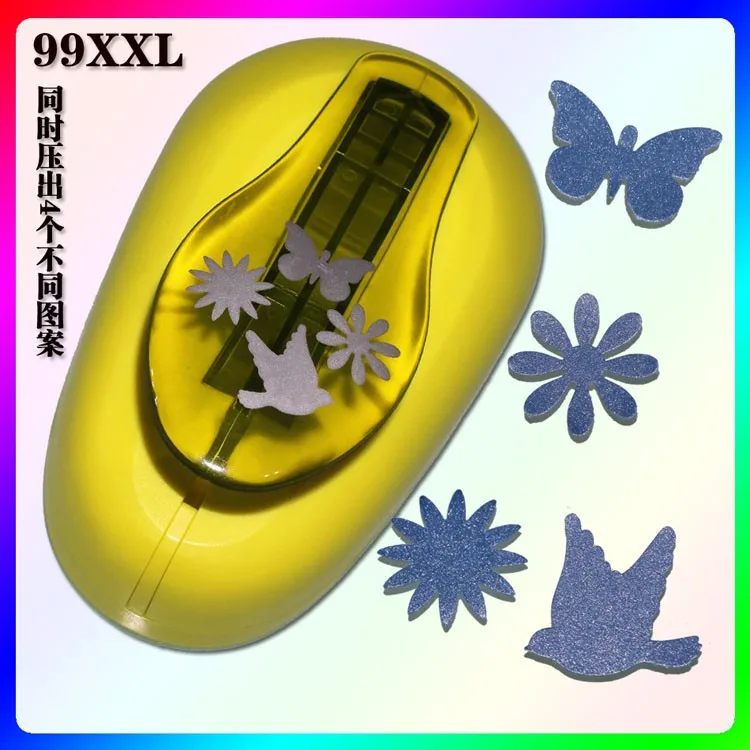 4-рисунки очень большой бабочки Бумага дырокол для скрапбукинга Бумага Творческий Craft Дырокол машина для тиснения