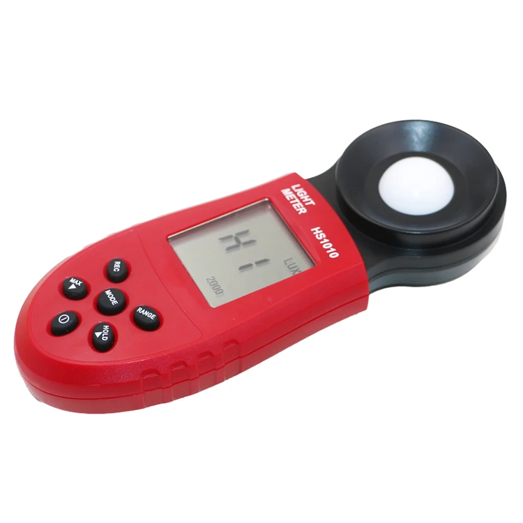 HS1010 Новый 200,000 люкс Digital Light Meter Luxmeter метров люминометр фотометр Lux FC