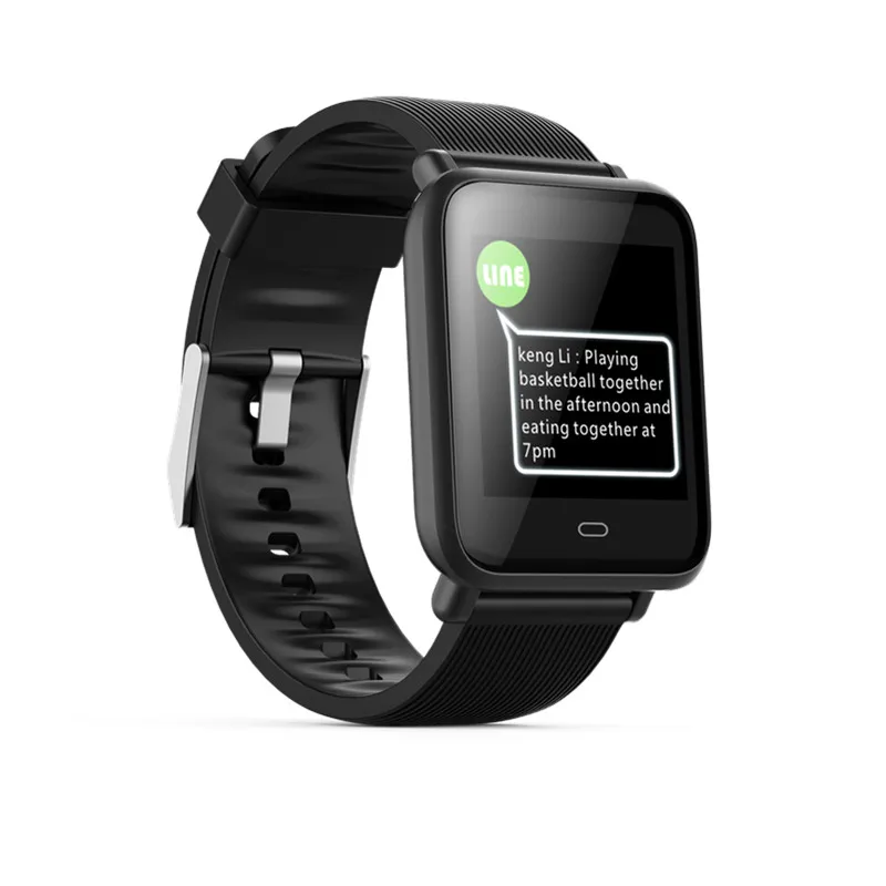 

Bluetooth Smartwatch Q9 support blood pressure Heart Rate IP67 Waterproof Sports Smart Watch for Samsung xiaomi huawei iphone