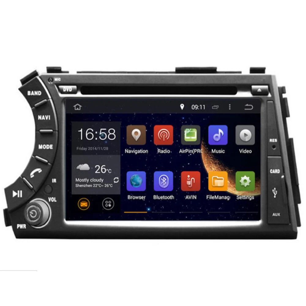 2DIN Android 10 4G 32 ГБ Восьмиядерный автомобильный DVD GPS для SsangYong Actyon Kyron 2G16G камера WiFi OBD