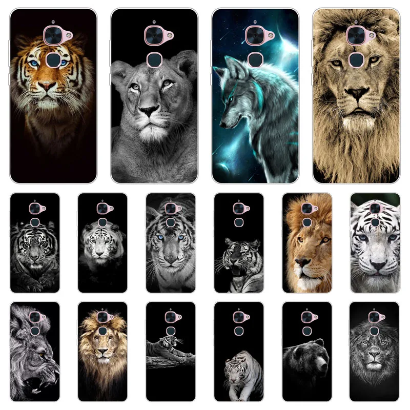 

letv leeco le s3 Case,Silicon tigon beast Painting Soft TPU Back Cover for letv leeco le s3 x626 x620 x522 Protect Phone cases