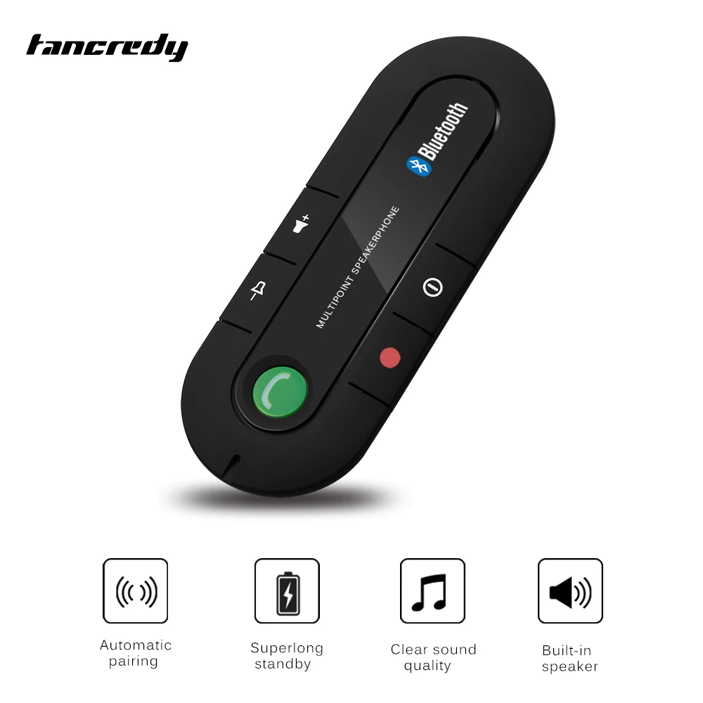Bluetooth динамик с солнцезащитным козырьком для телефона MP3 музыкальный плеер
