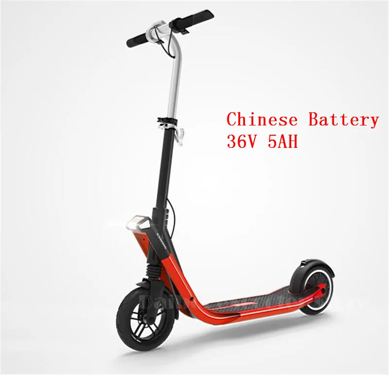 Daibot электрический самокат 250 Вт два колеса, электрические самокаты 8 дюймов 36 В, портативный складной самокат для взрослых - Цвет: Chinese Battery 5AH