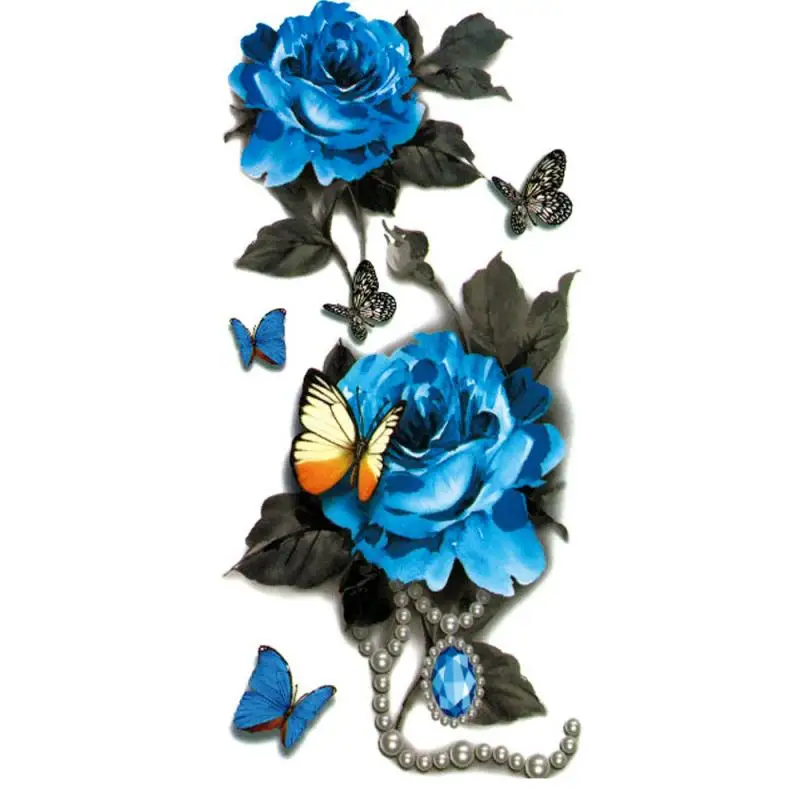 

Fashion Beautiful Temporary Tattoo sticker Environmental Waterproof Disposable personalized Tattoo Stickers A13