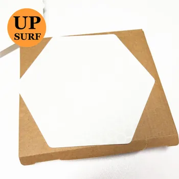 

Surf Pad 20 sheets a box Free shipping waxless hexagon honeycomb surfboard deck traction pad Surf mat Surfboard accessories