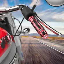 22 мм CNC алюминиевый сплав универсальные мотоциклетные рукоятки Ручка Бар фиксаторы для Руля Мотоцикла Аксессуары для мотоцикла подарки
