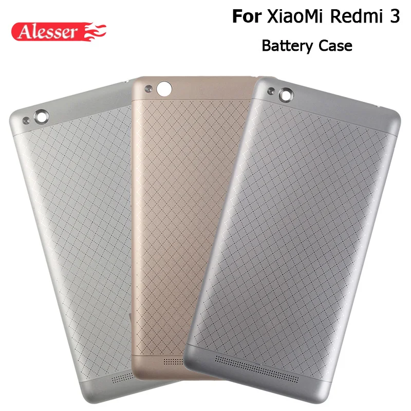 

Alesser For XiaoMi Redmi 3 Battery Case with Radiating Fill Replacement Slim Protective Battery Cover for XiaoMi Redmi 3