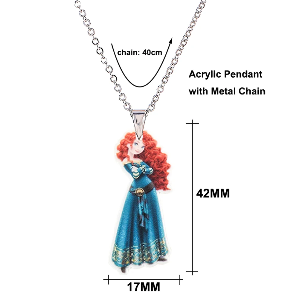 Мода menglina ювелирные изделия ожерелье для детей Сексуальная принцесса подвеска ожерелье смола подвеска аксессуары маленькая девочка подарки