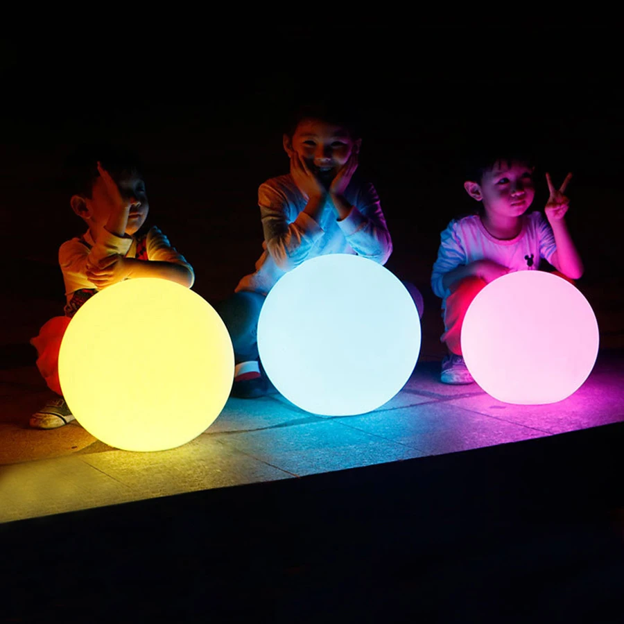 Перезаряжаемый пульт дистанционного управления RGB красочный светодиодный плавающий шар с подсветкой светильник для бассейна IP68 уличный садовый светильник