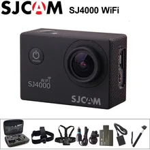 Оригинал sjcam sj4000 wifi камера действий 2.0 “ЖК-Экран Спорт DV 1080 P HD Подводные 30 М Водонепроницаемый мини-Видеокамеры SJ 4000 Cam