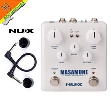 NUX Masamune Booster and Compressor 2-in-1 Guitar Effects Pedal Multi-Effects Pedal True Bypass Free Shipping heterogeneity in matching grant effects