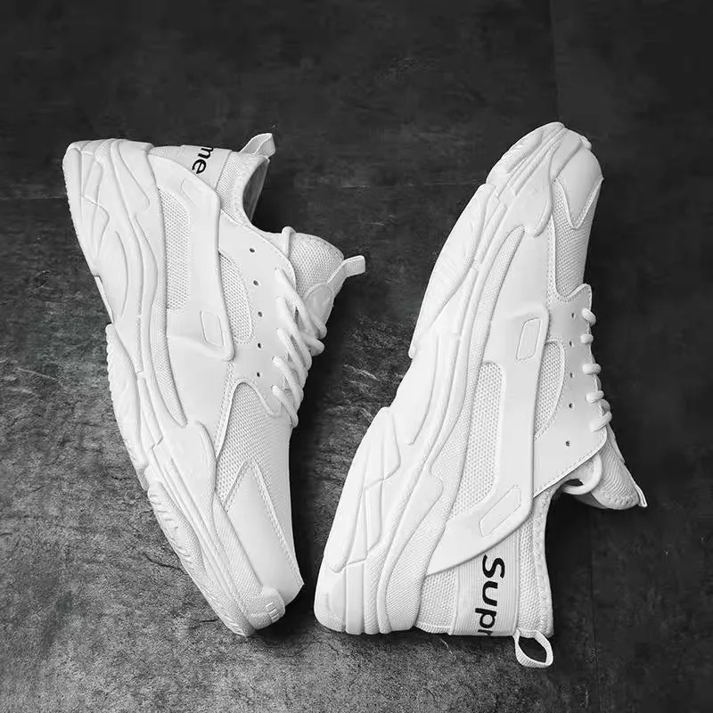 Men's Shoes Casual Tenis Masculino Black Shoes Men Trainers Ultra Boost Breathable Thick Sole Walking Sneakers Zapatillas Hombre