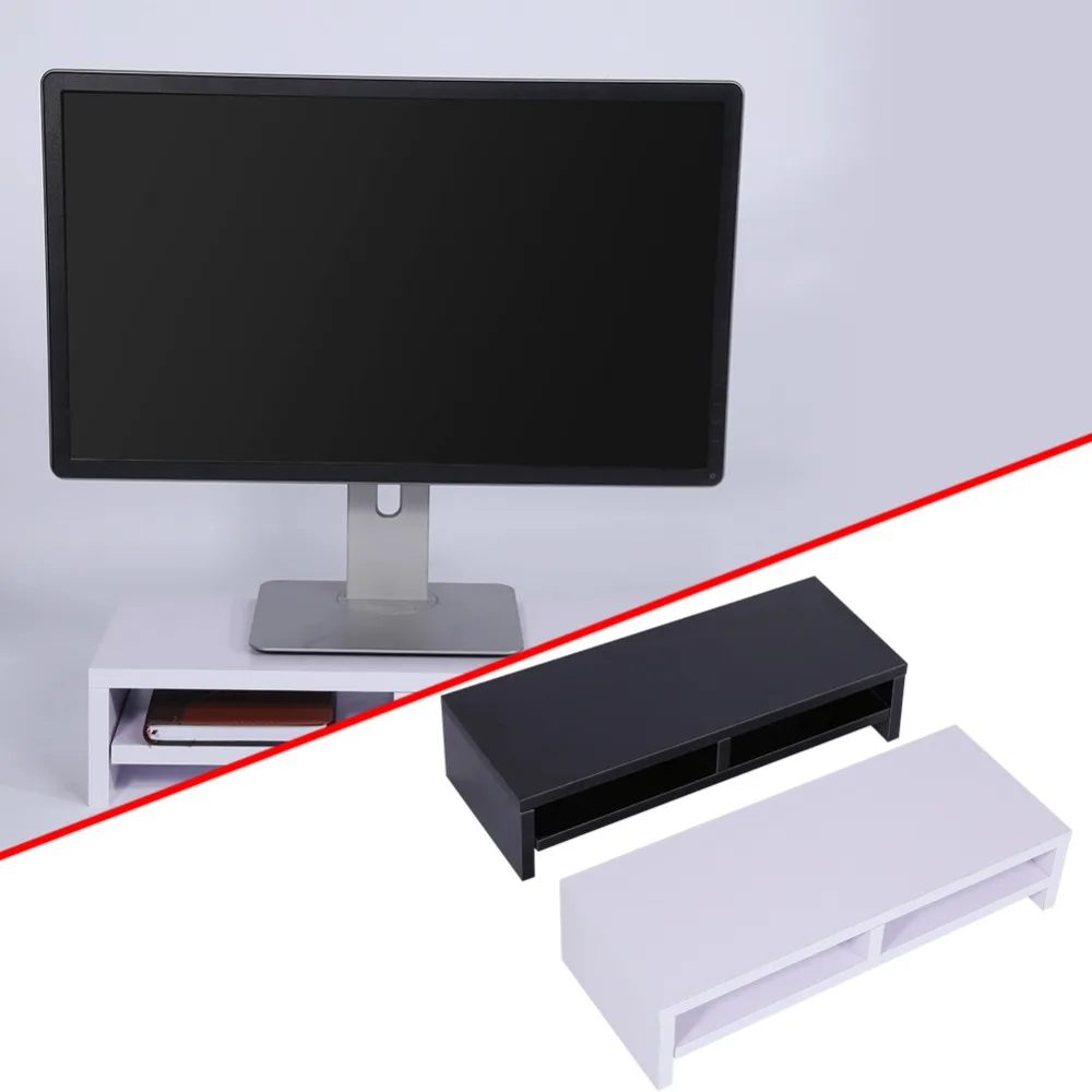 Хорошее качество изготовления настольный монитор Стенд для LCD TV ноутбук стеллаж для выставки товаров для защиты позвоночника шеи Экран Riser полка офисный стол