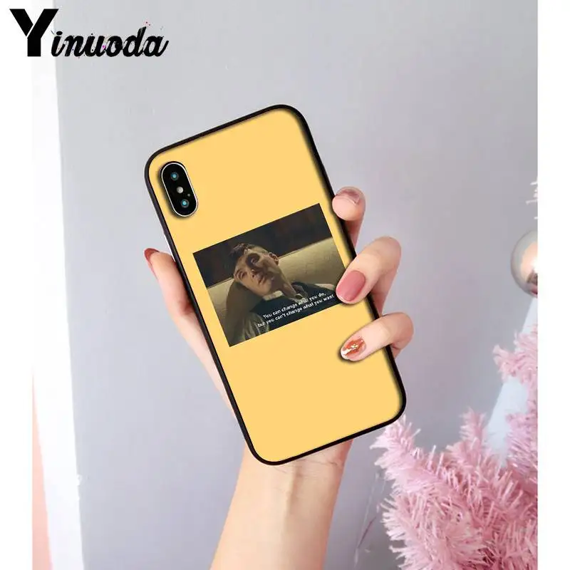 Yinuoda Peaky Blinders Tommee Shelby модный винтажный Чехол для телефона для iPhone 8 7 6 6S 6Plus X XS MAX 5 5S SE XR 11 11pro 11promax