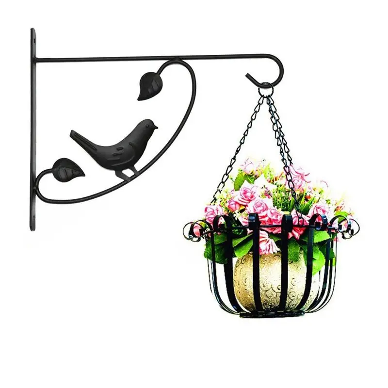 Modern Wrought Iron Garden flower  pot  stand hanging  flower  