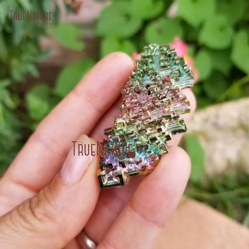 20190412-PM26392-rainbow bismuth crystal bismuth display piece mineral specimen healing crystals_46