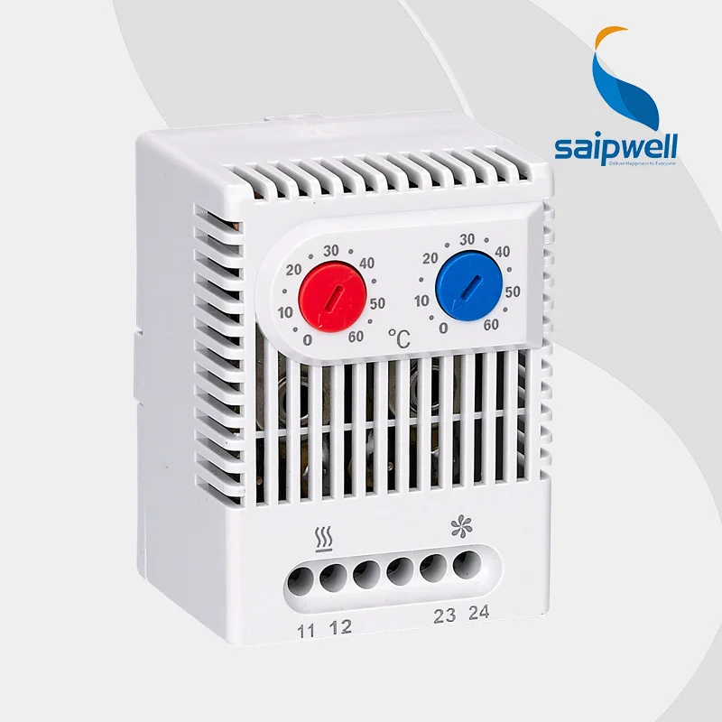 

Hot sell, Free shipping for ZR011 the heating cooling double adjustable thermostat temperature control switch