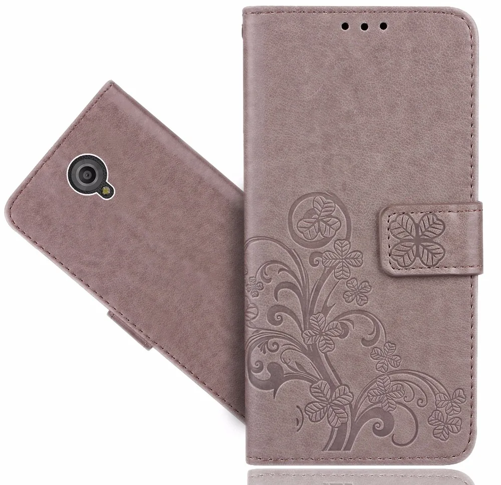 Чехол для Vodafone Smart Turbo 7 бумажник цветок кожаный чехол подставка Coque/чехол