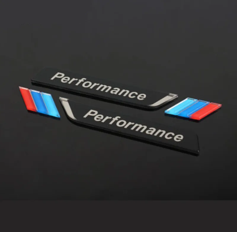 

2X M Power Performance Car Sticker Decal Emblem Badge For BMW e60 e90 e46 e64 e84 e70 M5 M3 F10 F20 F30 Car Styling Accessories