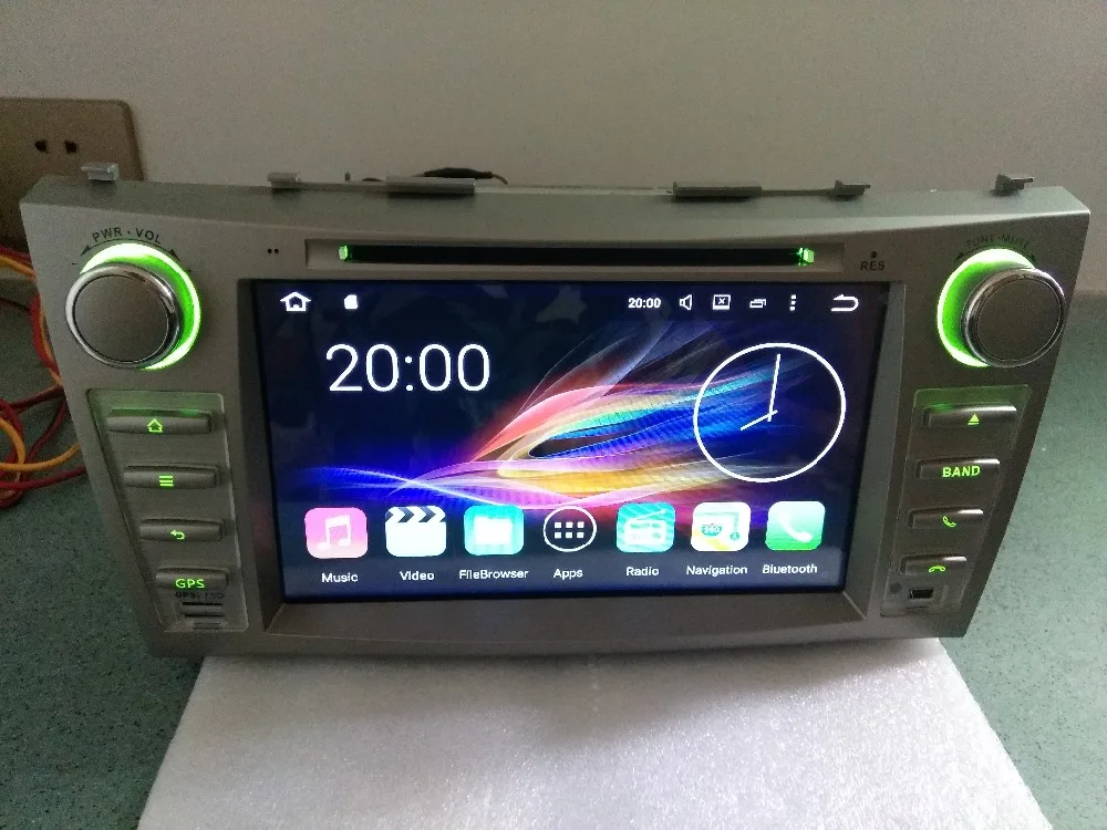 7 ''4 GB ram Android 8,0 7,1 автомобильный dvd-плеер для Toyota Camry Aurion 2006-2011 стерео радио-планшет PC gps навигация 4GB ram