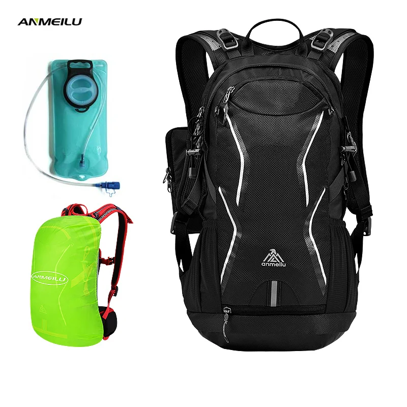 ANMEILU 2L сумка для воды, для спорта на открытом воздухе, походный рюкзак, водонепроницаемый, для пеших прогулок, рыбалки, велоспорта, альпинизма, гидратационный рюкзак, водный Пузырь
