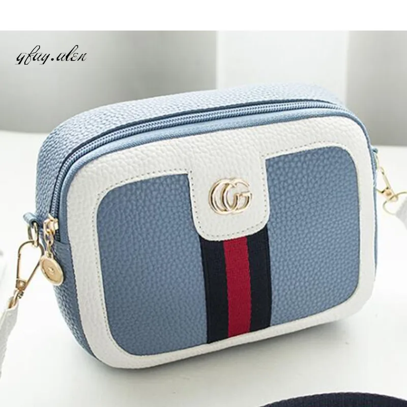

Women Fashion PU Leather Small Mini Shoulder Bags Crossbody Bags for ladies Phone handbags Wide Belt Casual Bags Camera bags