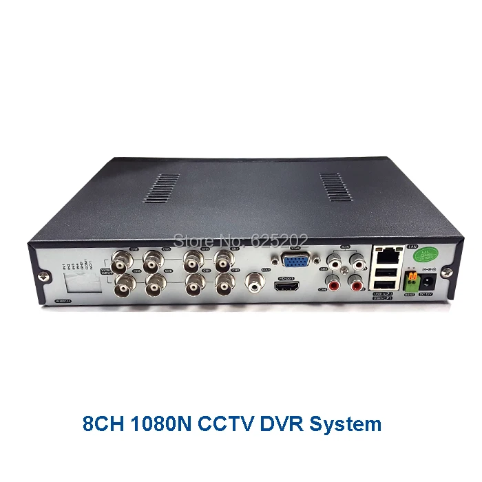 Горячая Распродажа 8CH 1080N DVR цифровой видеорегистратор Поддержка 8ch AHD TVI CVI CVBS IP сигнала