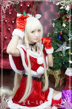 

CHOBITS Christmas Illustration Custom Size Uniforms Cosplay Costume Free Shipping