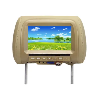 

SH7038-P5 Factory direct 7 Inches Car Monitor TFT LED Digital Screen Headrest Monitor MP5 Player Support USB & SD Card FM