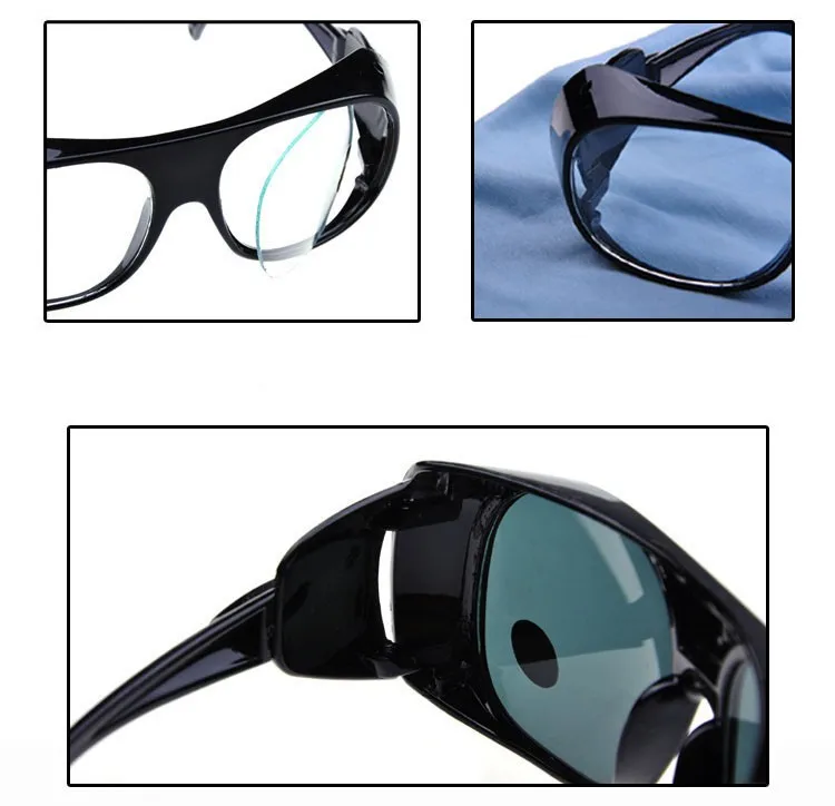 Защитные очки завод конкретных анти-ударные очки Защитные труда сварки очки ветер зеркало Очки ПК объектив CJ078
