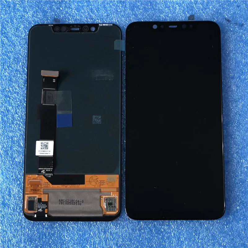 Для 6,2" Xiao mi 8 mi 8 M8 mi 8 или mi 8 Pro встроенный сенсорный экран с отпечатком пальца AMOLED ЖК-дисплей+ сенсорная панель дигитайзер