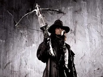 

D1423 Van Helsing Hugh Jackman Automatic Crossbow-Print Silk Art Wall Poster