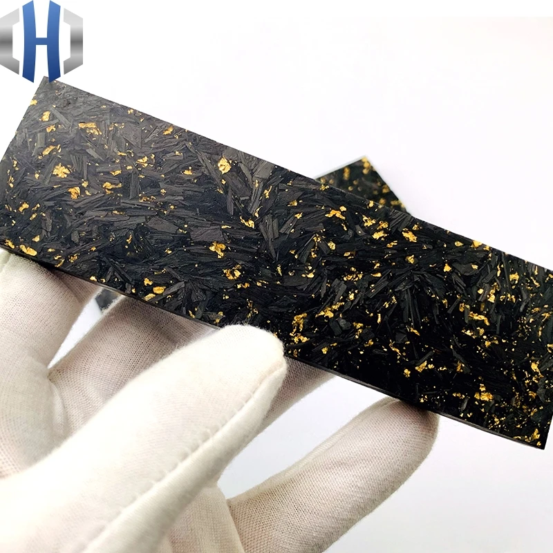 

Knife Carbon Fiber Patch Forging Carbon Fiber Chaotic Carbon Fiber Handle Material Broken Carbon Knife Handle Composite Material
