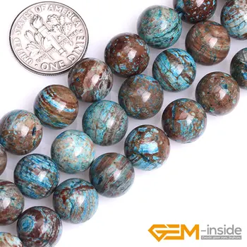 

Round Smooth Dyed Blue Crazy Lace Agat Fashion Jewelry Bead For Necklace Or Bracelet Making Beads Wholesale! strand 15"