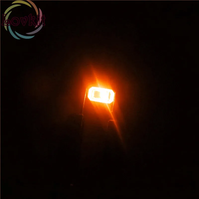 

100pcs 5630 5730 SMD/SMT Chip Orange/Amber LED Ultra Bright Light Emitting diode Suitable for Car and Toys DIY